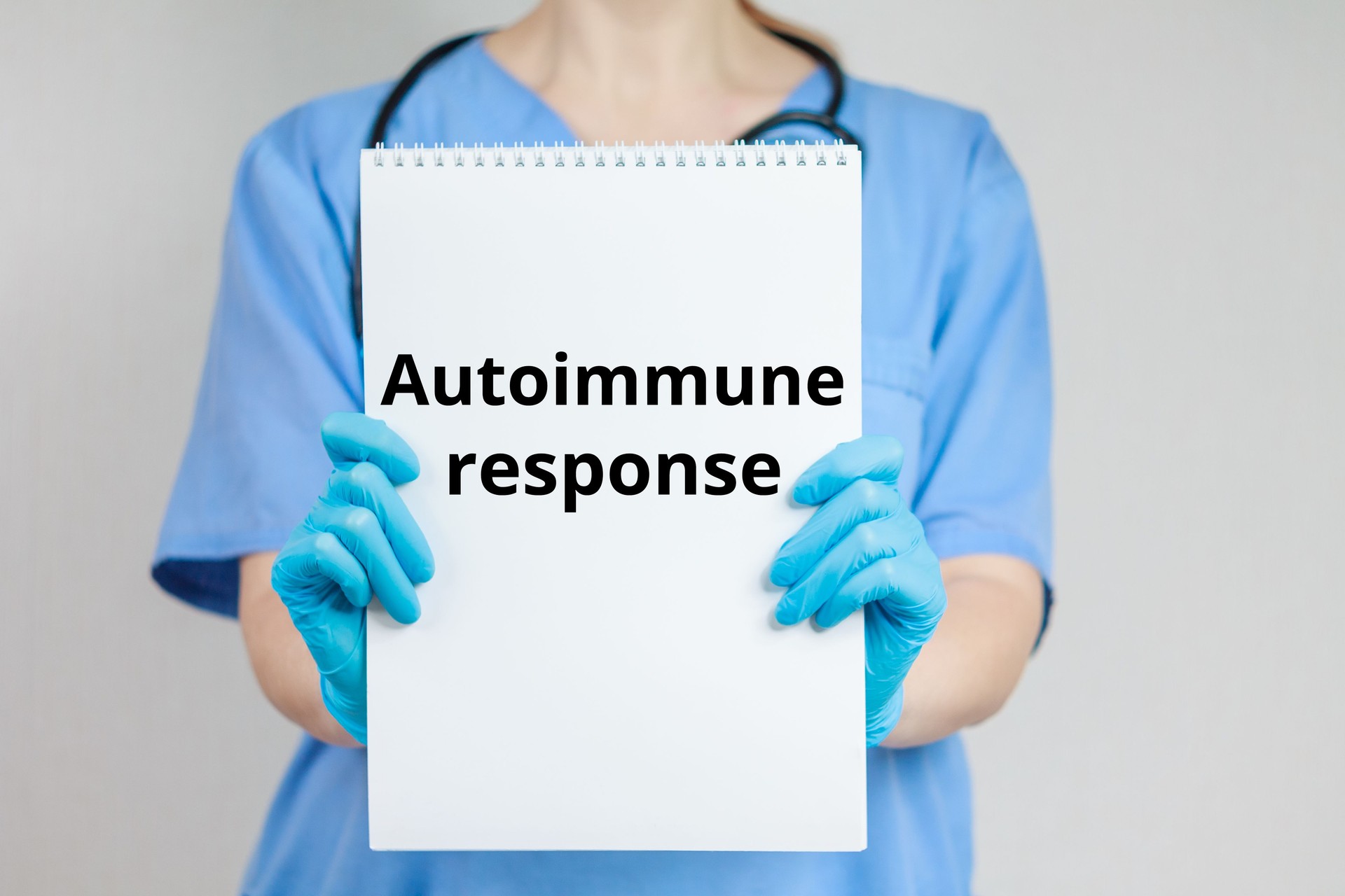 Autoimmune response inscription text general medical topics